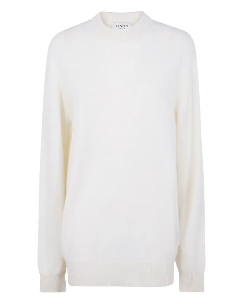 Laneus crew-neck merino-wool sweater - Weiß Weiß