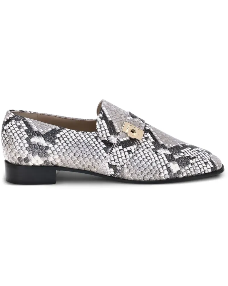 Ferragamo Hug Loafer mit Schnalle - Nude Nude