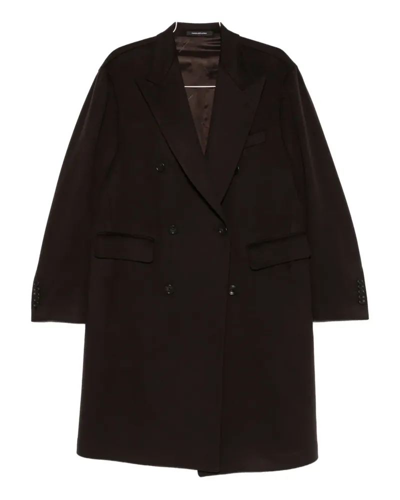 Tagliatore Doppelreihiger Mantel - Braun Braun