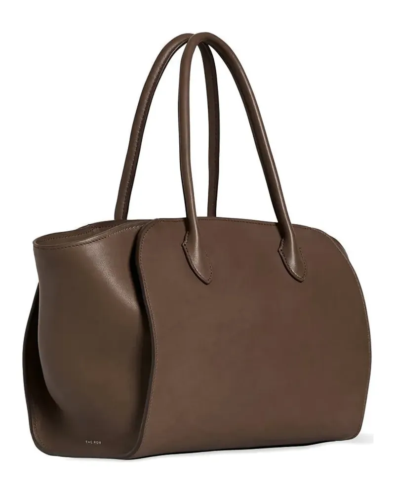 The Row 12 Marlo Tote Bag aus Leder - Braun Braun