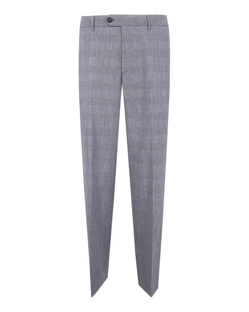 Golden Goose check-pattern star-embellishment trousers - Grau Grau