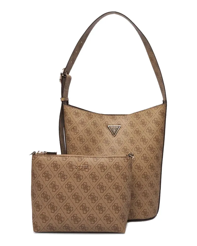 Guess Meridian monogram shoulder bag - Braun Braun