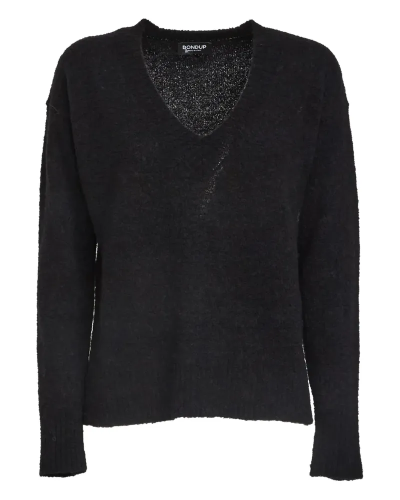 Dondup Pullover mit V-Ausschnitt - Schwarz Schwarz