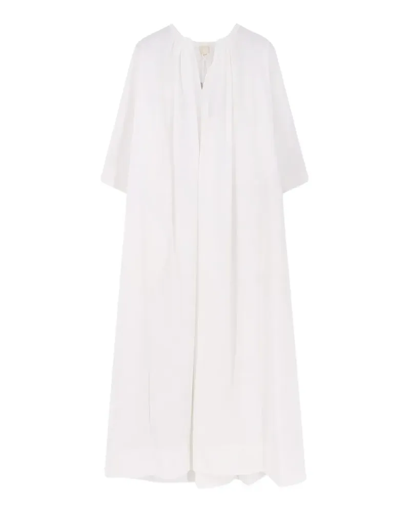 ASPESI Langes Kleid - Weiß Weiß