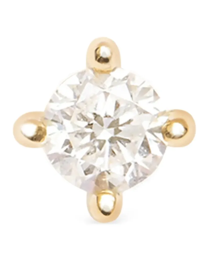 DJULA Solitaire diamond piercing - Gold Gold