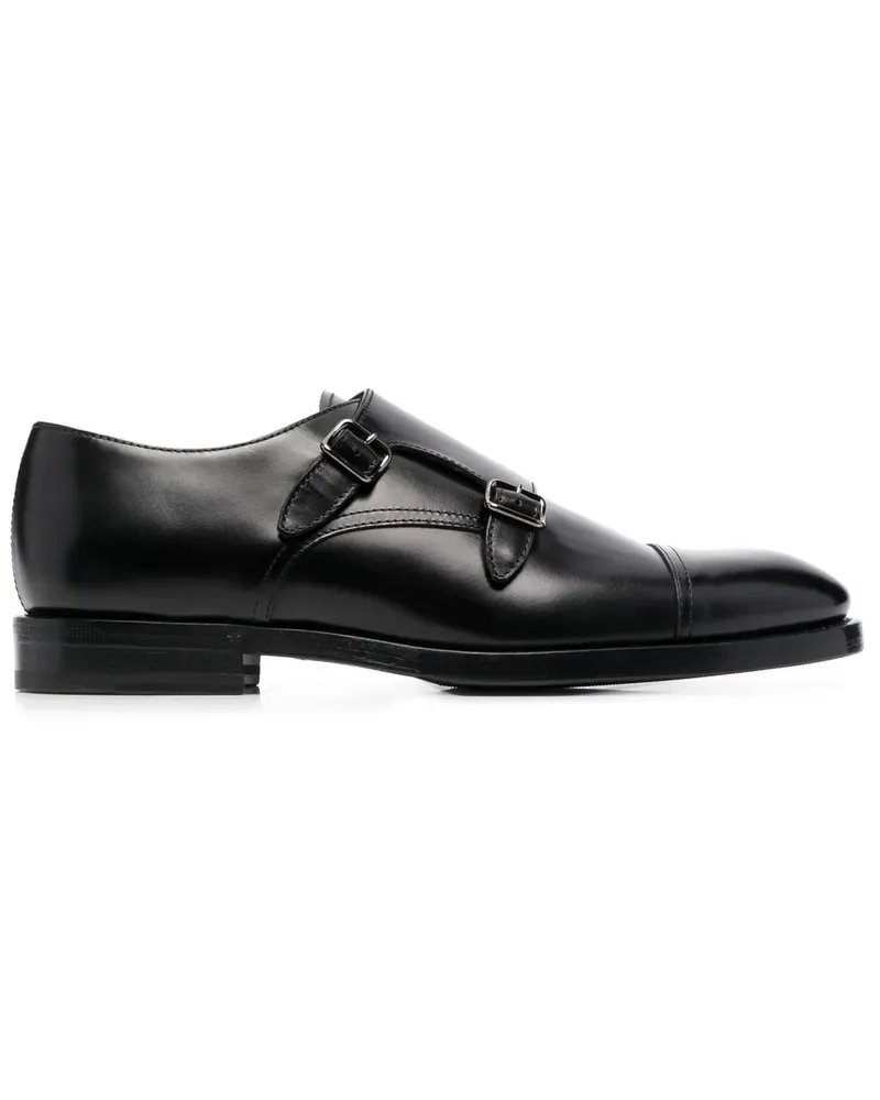 Brunello Cucinelli Klassische Monk-Schuhe - Schwarz Schwarz