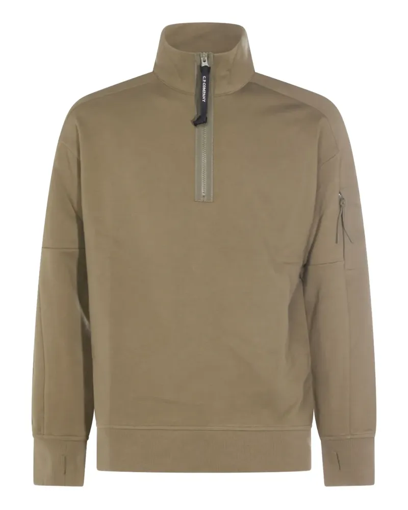 C.P. Company half zip sweatshirt - Grün Grün