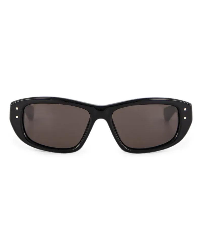 Balenciaga Sonnenbrille mit eckigem Gestell - Schwarz Schwarz