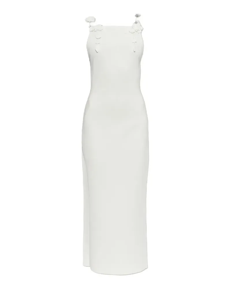 Cult Gaia Giuliana crochet-floral backless dress - Weiß Weiß