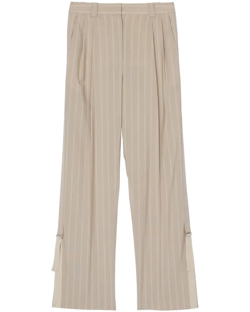 3.1 phillip lim Hose mit Nadelstreifen - Nude Nude
