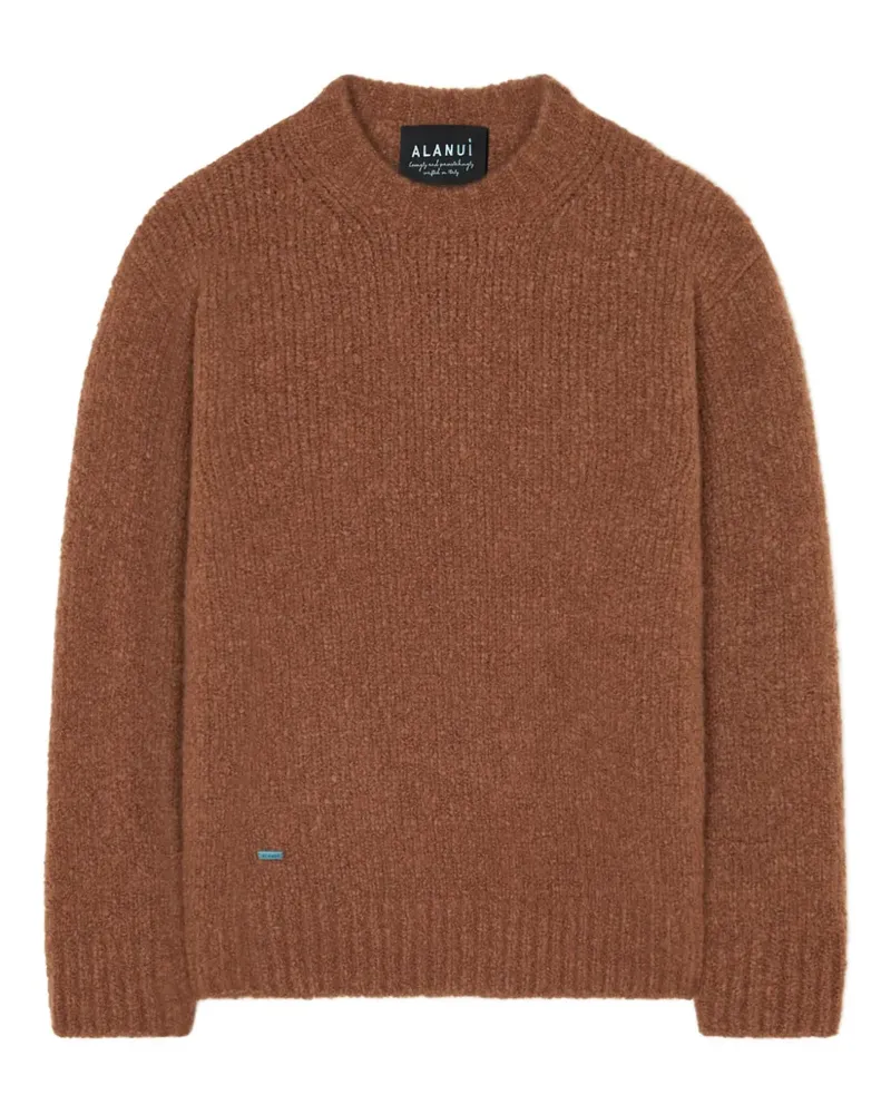 Alanui Pullover aus Kaschmir-Seidengemisch - Braun Braun