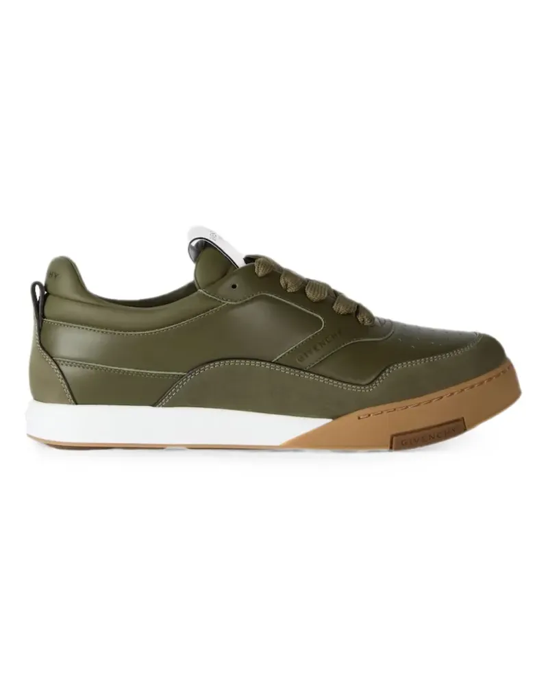Givenchy Yard debossed-logo panelled sneakers - Grün Grün