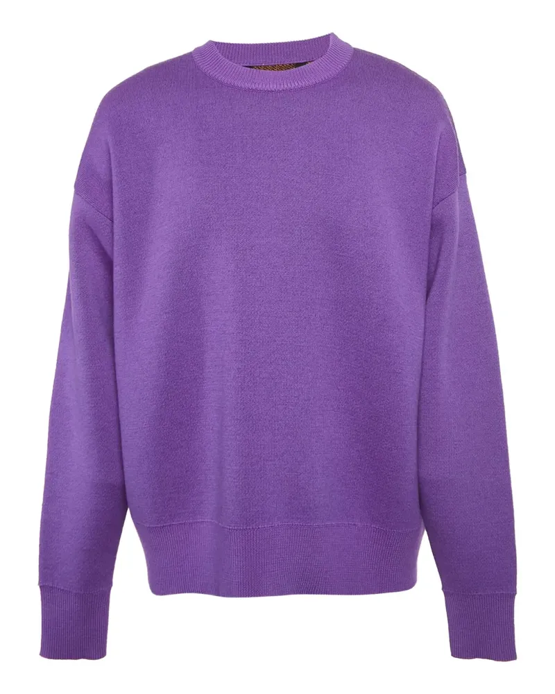Palm Angels Pullover mit rundem Ausschnitt - Violett Violett