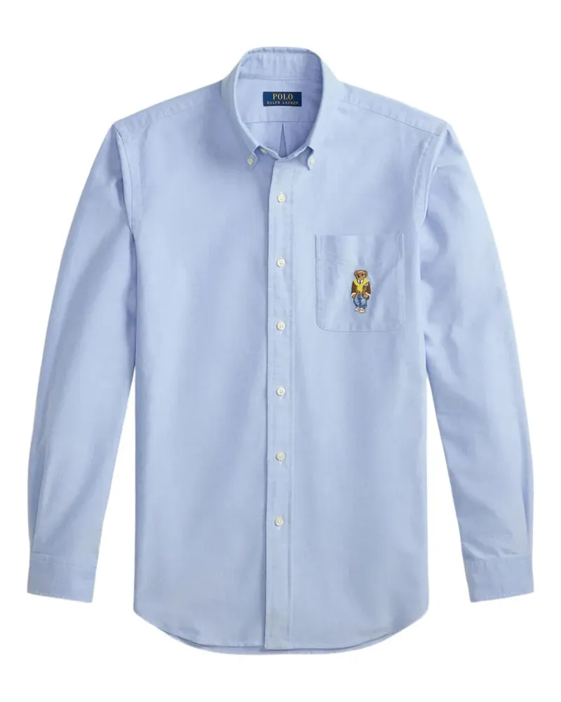Ralph Lauren Klassisches Hemd - Blau Blau