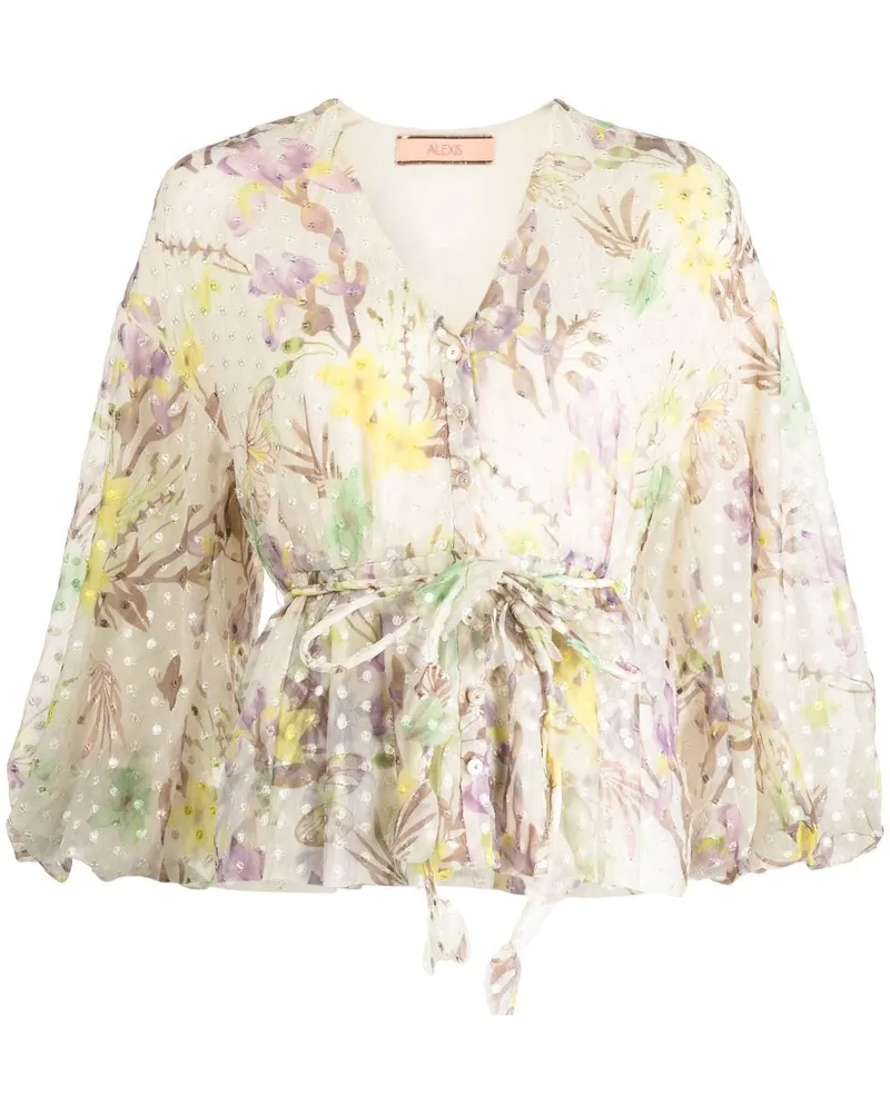 Alexis Hemd mit Print - Nude Nude