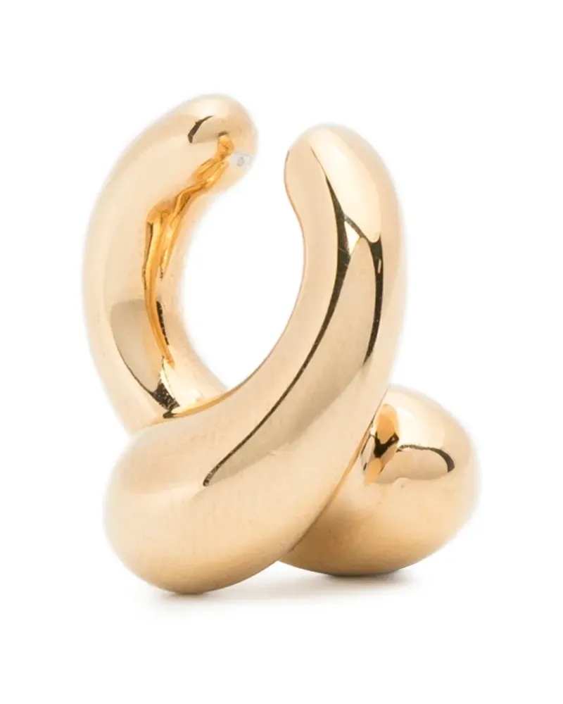 PANCONESI Verschlungene Creolen - Gold Gold