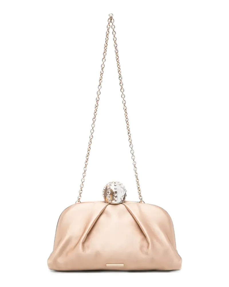 Aquazzura Mini Tequila Clutch - Gold Gold