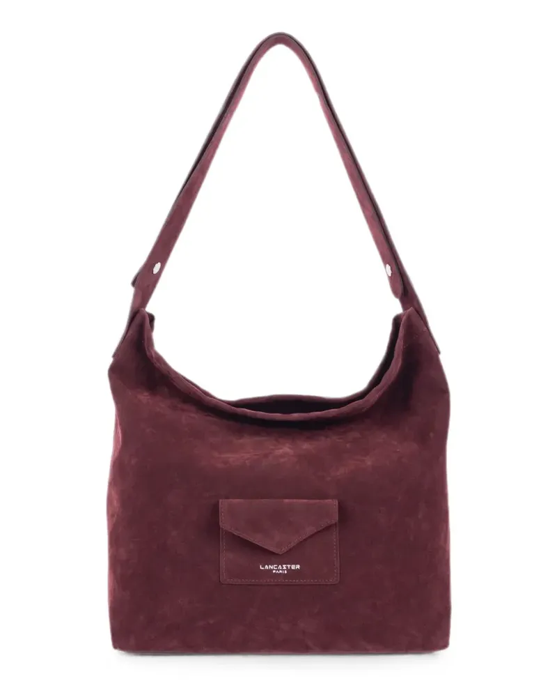 Lancaster Suédine KBA Tote Bag mit Wildledereffekt - Rot Rot
