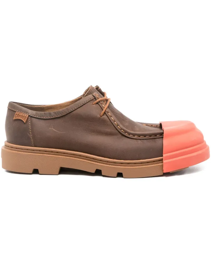 Camper Junction toe-cap lace-up shoes - Braun Braun