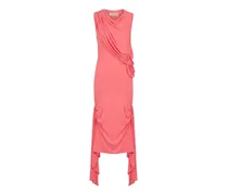 Drapiertes Annika Kleid - Rosa