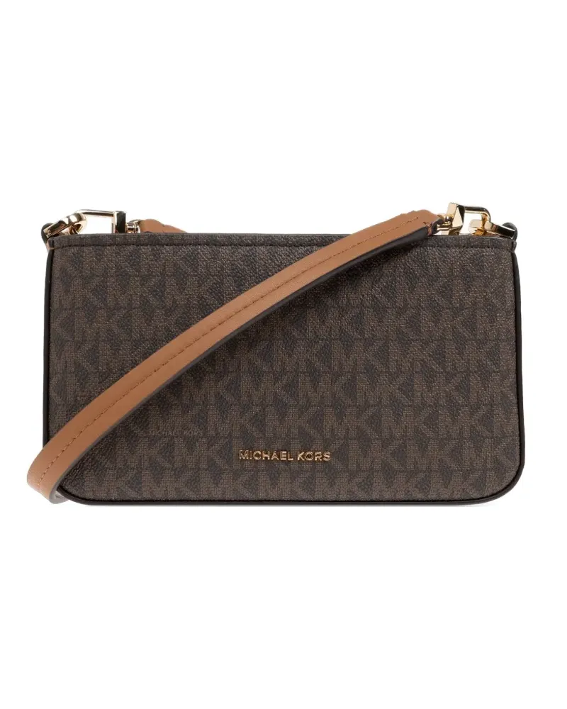 Michael Kors Umhängetasche mit Monogramm-Print - Braun Braun