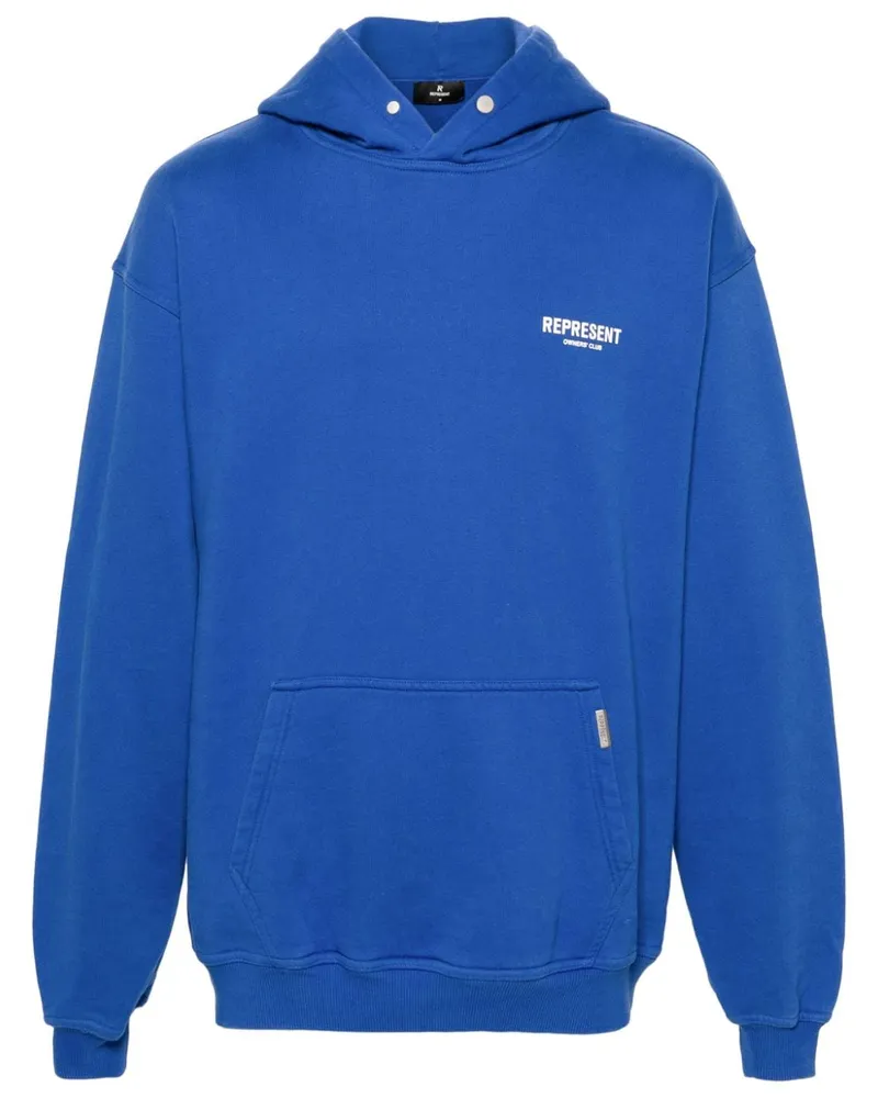 REPRESENT Owners Club Hoodie aus Baumwolle - Blau Blau