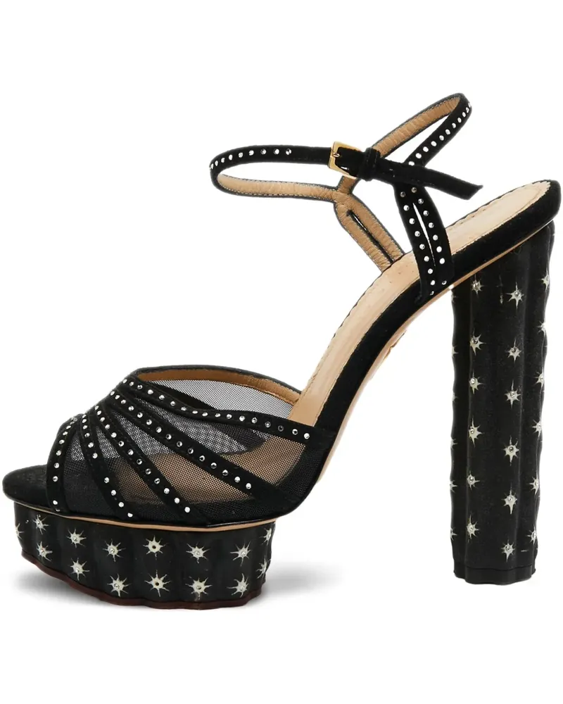 Charlotte Olympia Devon Sandalen 140mm - Schwarz Schwarz