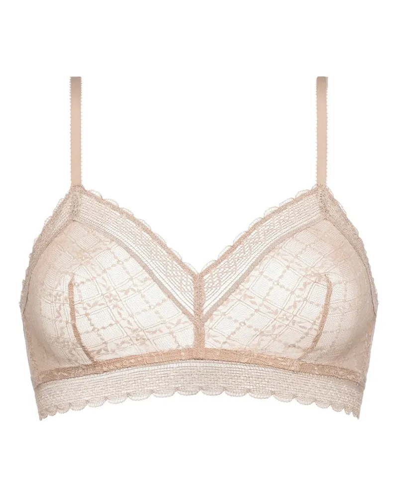 Eres Botaniste BH mit Spitzenbesatz - Nude Nude
