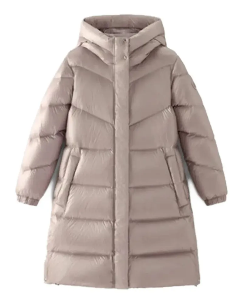 Woolrich Gesteppte Aliquippa Kapuzenjacke - Nude Nude