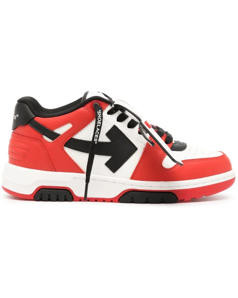 OFF-WHITE Out of Office Sneakers - Rot Rot