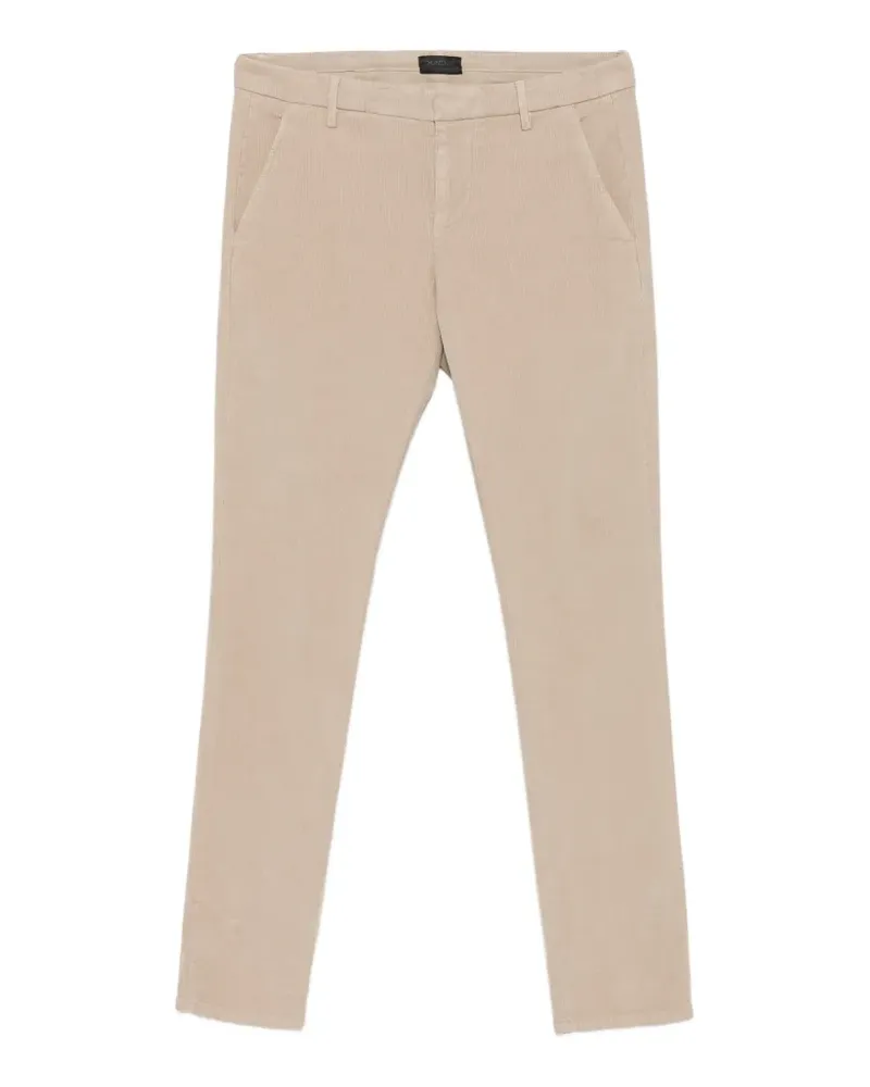 Dondup corduroy-effect slim-fit trousers - Nude Nude