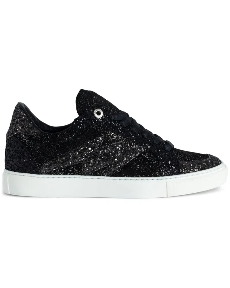 Zadig & Voltaire ZV1747 La Flash Sneakers - Schwarz Schwarz