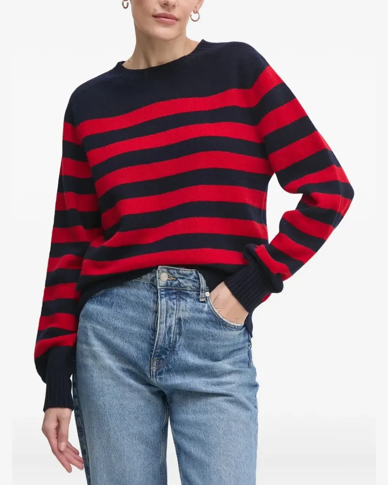 Barbour Gestreifter Pullover - Blau Blau