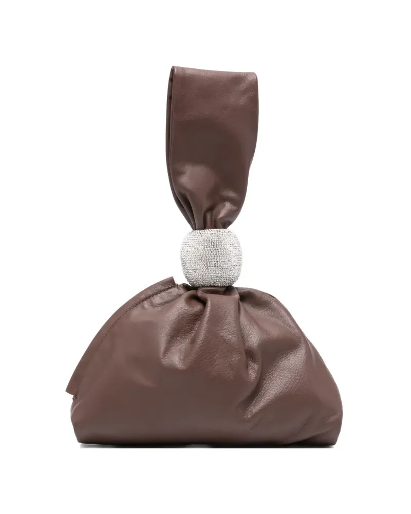 Giuseppe di Morabito Kristallverzierter Shopper - Braun Braun