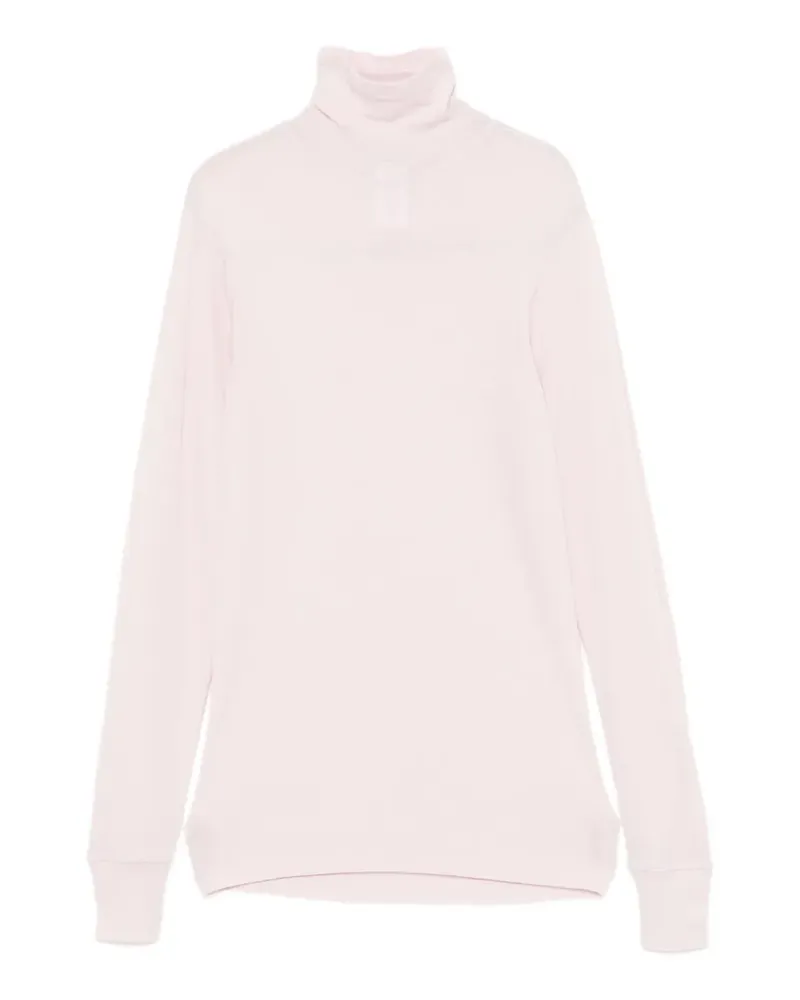 Christophe Lemaire T-Shirt mit Rollkragen - Rosa Rosa