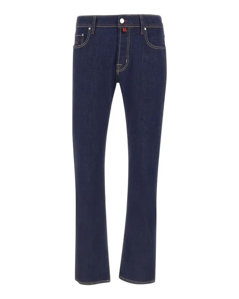 Jacob Cohën Bard contrast-stitching jeans - Blau Blau