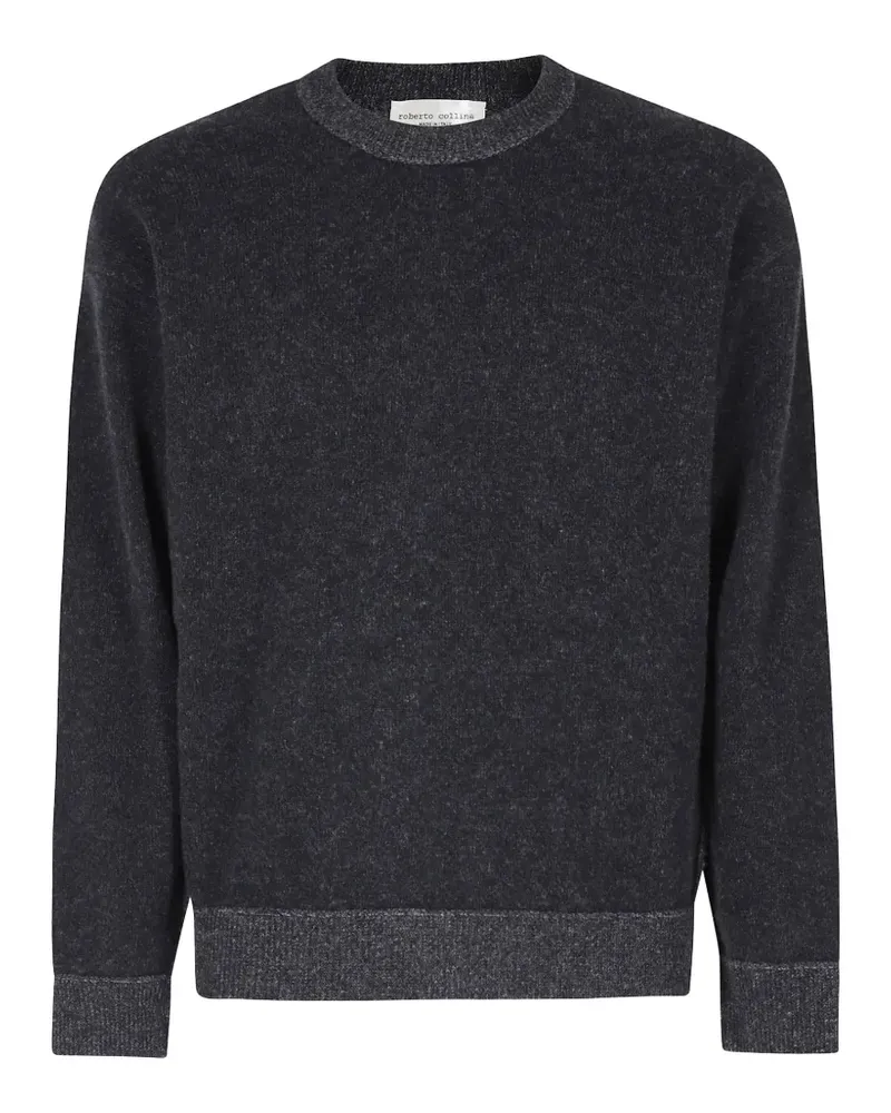Roberto Collina Fein gestrickter Pullover - Grau Grau