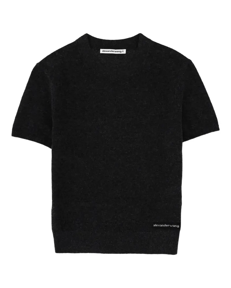 Alexander Wang Oberteil aus Wolle - Grau Grau