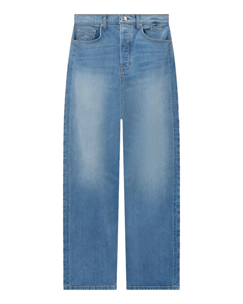 RHUDE wide-leg jeans - Blau Blau