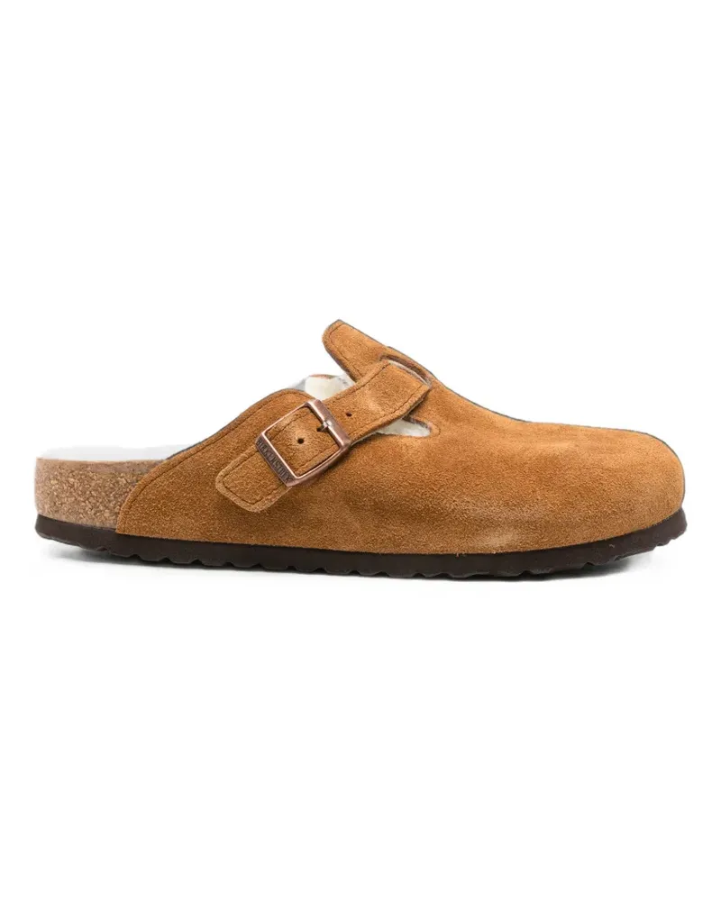 Birkenstock Boston shearling-lined sandals - Braun Braun