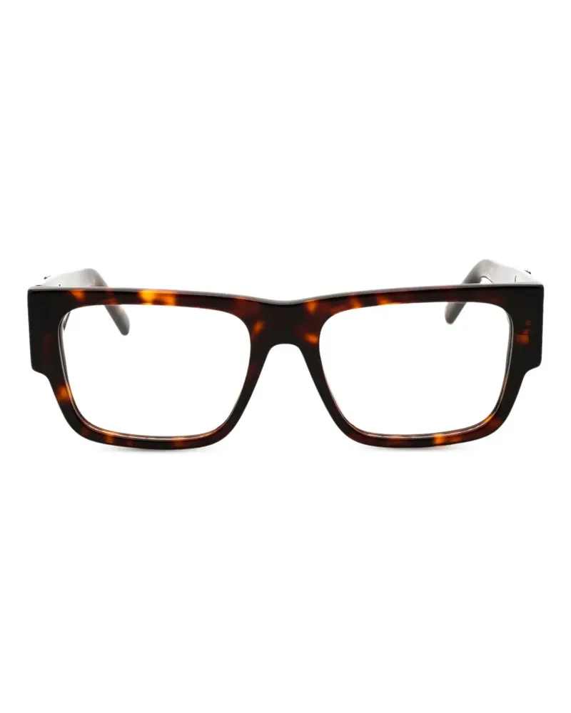 MCM Eckige Havana Brille in Schildpattoptik - Braun Braun