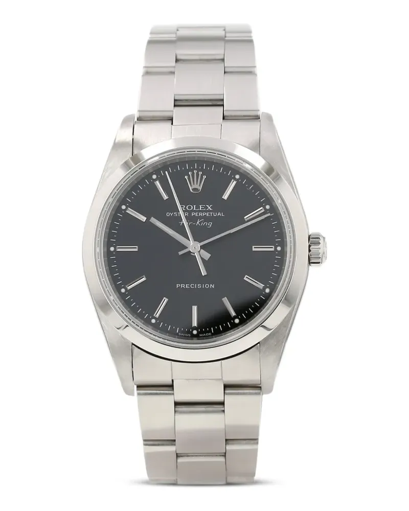 Rolex 2000 Air King Armbanduhr 34mm - Schwarz Schwarz