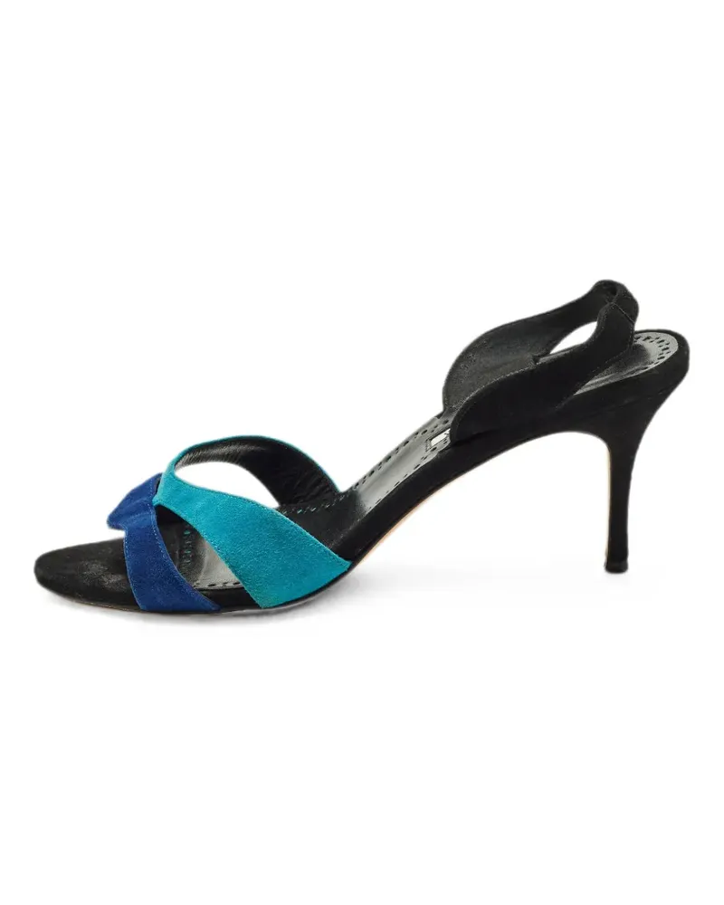 Manolo Blahnik Suspiro slingback sandals - Schwarz Schwarz