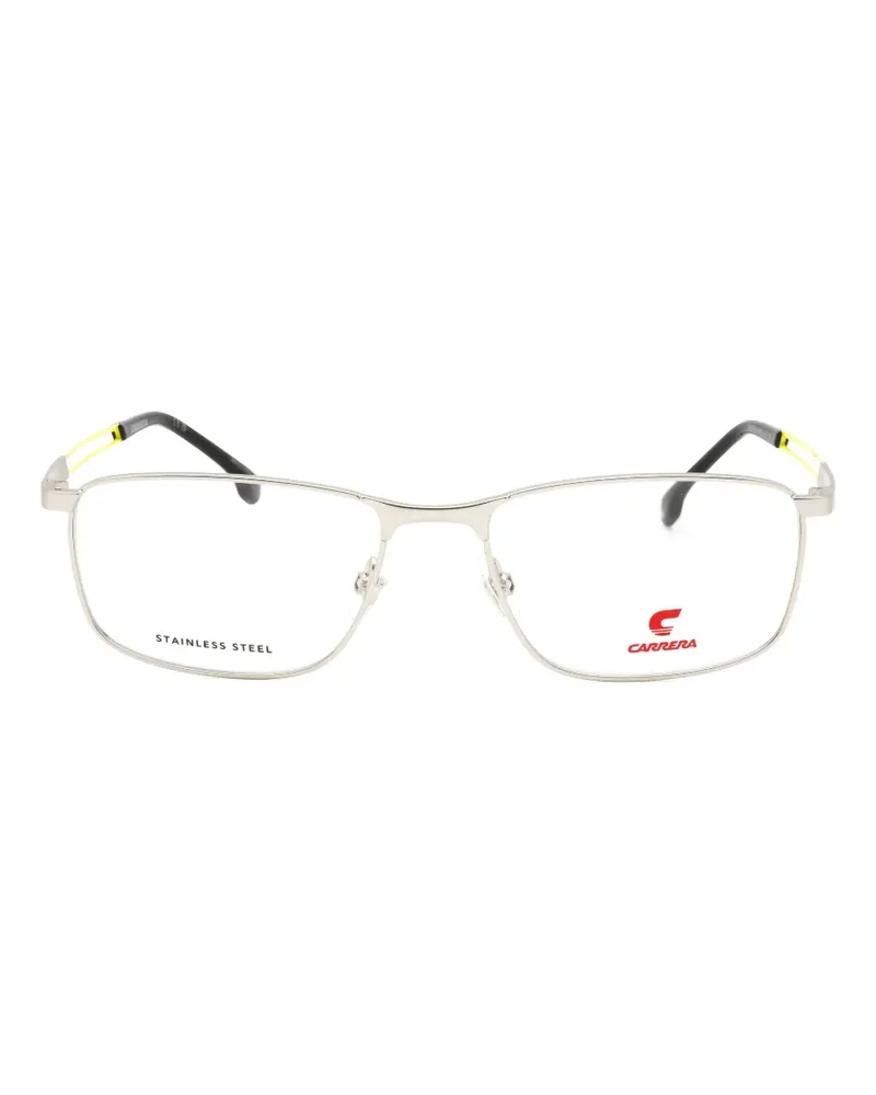 Carrera Brille mit eckigem Gestell - Silber Silber