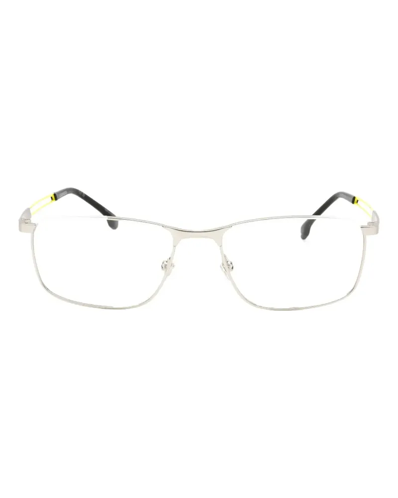 Carrera Brille mit eckigem Gestell - Silber Silber