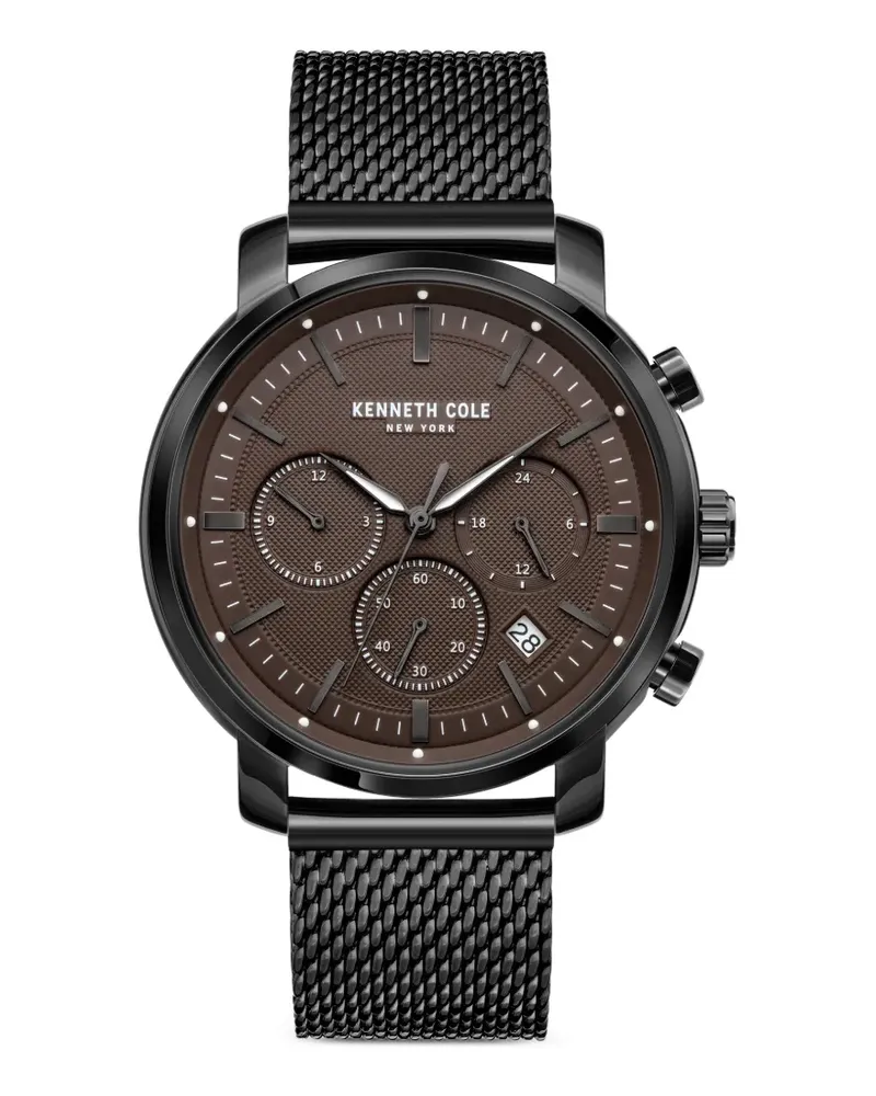 Kenneth Cole Armbanduhr mit Logo-Detail 5mm - Braun Braun