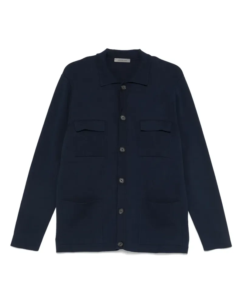 Corneliani Klassisches Hemd - Blau Blau