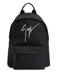 Giuseppe Zanotti Bud Rucksack mit Logo-Print Schwarz