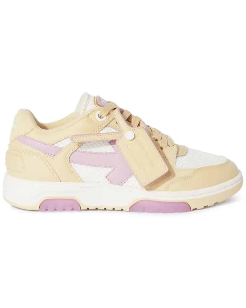 OFF-WHITE Slim Out of Office Sneakers - Nude Nude