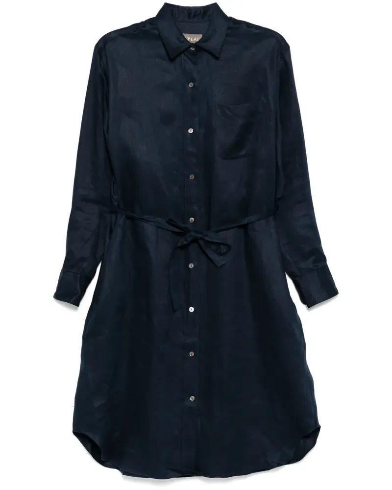 N.Peal Catania Kleid - Blau Blau
